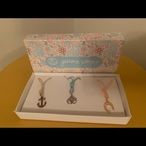 Gemma Simone 2 in 1 necklace/bracelet set